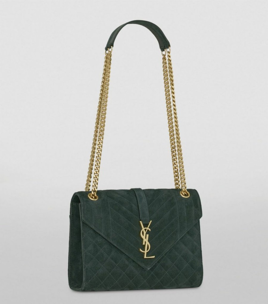 Women * | Budget Saint Laurent Medium Monogram Envelope Chain Bag 4458 Shoulder Bags