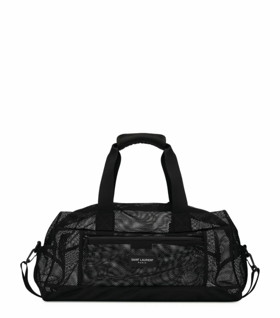 Men * | Cheapest Saint Laurent Mesh Duffle Bag 1000 Holdalls