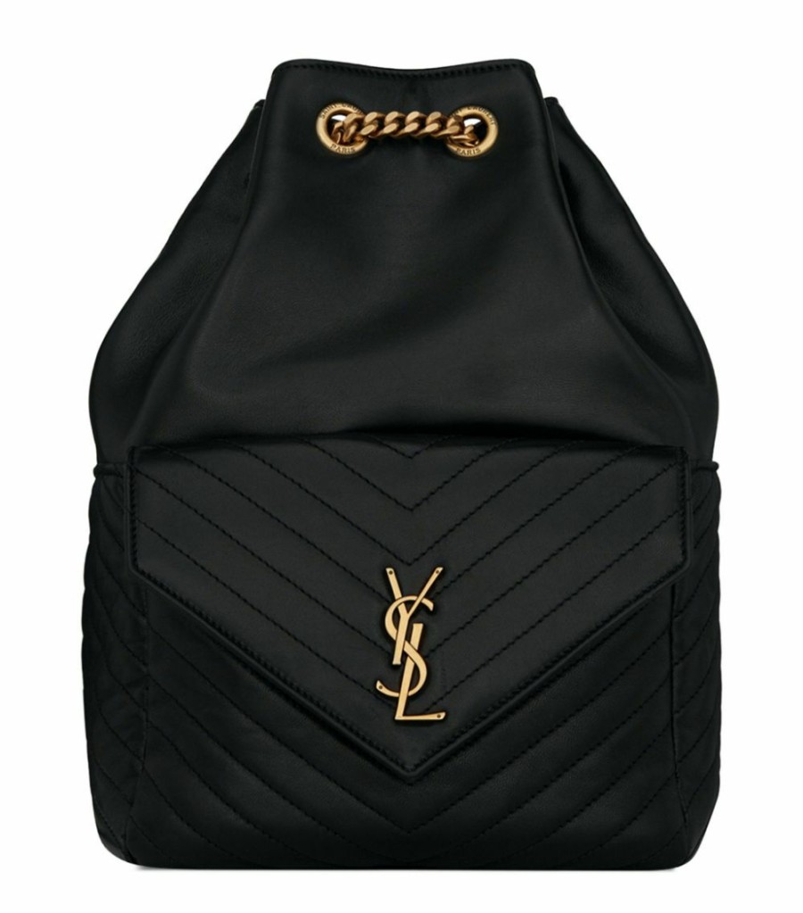 Women * | Wholesale Saint Laurent Quilted Joe Backpack 1000 Backpacks