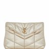 Women * | Cheap Saint Laurent Lou Lou Puffer Clutch Bag 7160 Clutch Bags