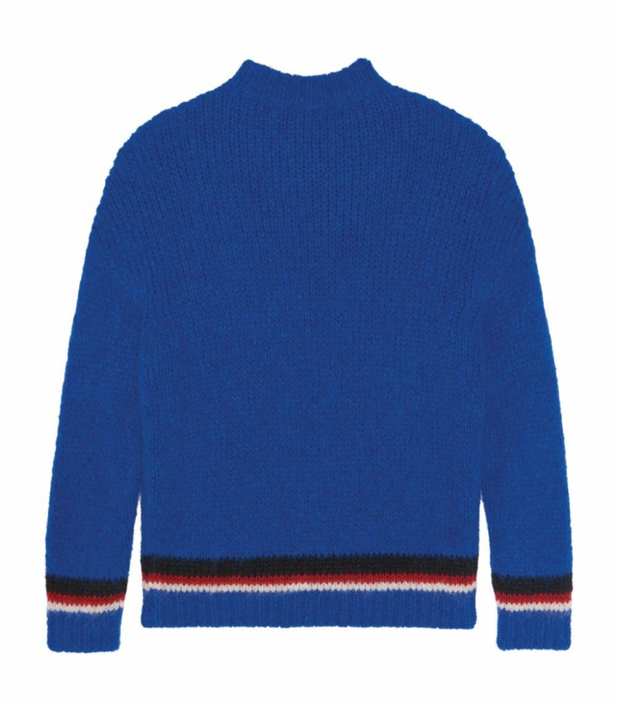 Men * | Budget Saint Laurent Alpaca-Blend Sweater 4503 Jumpers