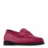 Men * | Best Deal Saint Laurent Suede Penny Loafers 5540