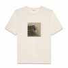 Men * | Best Pirce Saint Laurent Cotton Surfer T-Shirt 9285 Printed T-Shirts