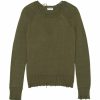 Men * | Brand New Saint Laurent Distressed Sweater 1340 Jumpers