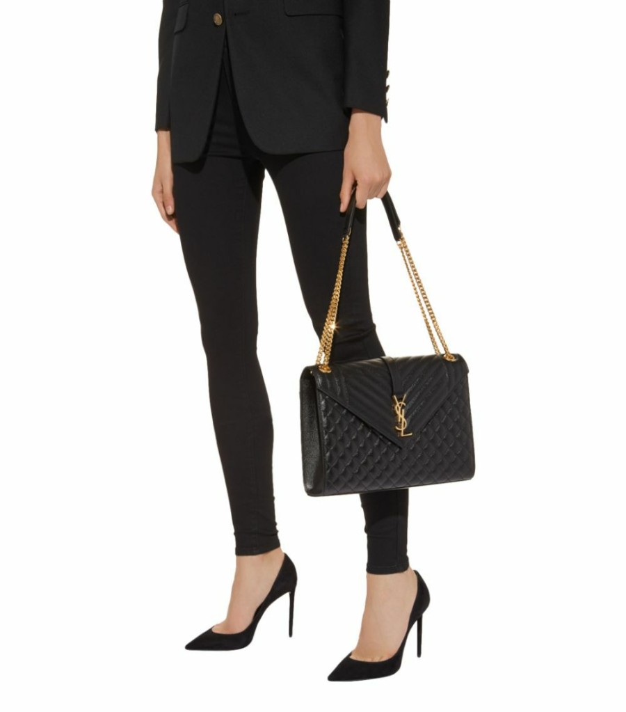 Women * | Best Reviews Of Saint Laurent Handbags 1000 Shoulder Bags