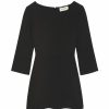 Women * | Budget Saint Laurent Flared Mini Dress 1000 Little Black Dresses