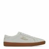 Men * | Promo Saint Laurent Leather Court Classic Sneakers 9030 Low-Top Sneakers