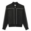 Men * | Discount Saint Laurent Silk Bomber Jacket 1095 Field Jackets