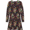 Women * | Cheap Saint Laurent Confetti Print Mini Dress 1872 Mini Dresses