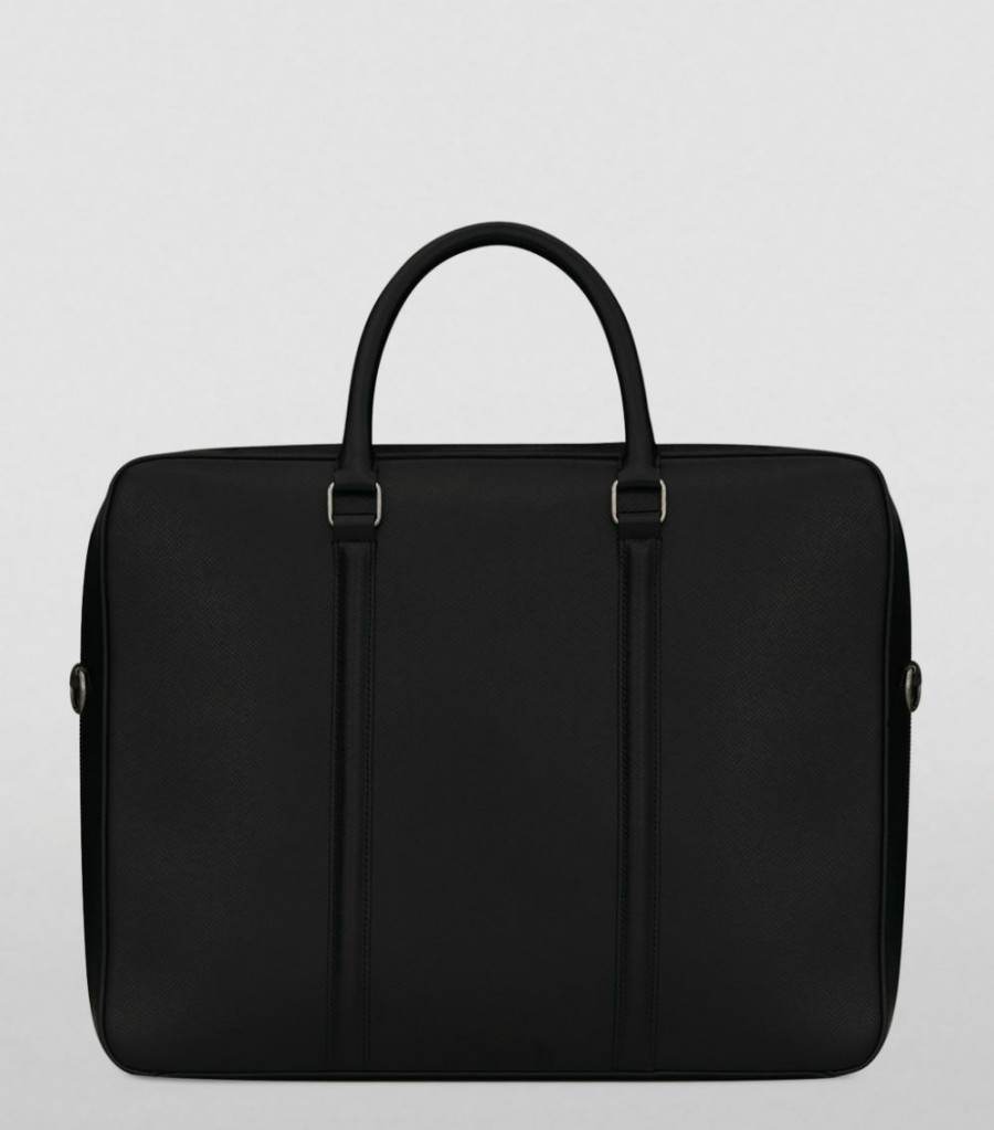 Men * | Buy Saint Laurent Carre Briefcase 1000 Laptops & Briefcases