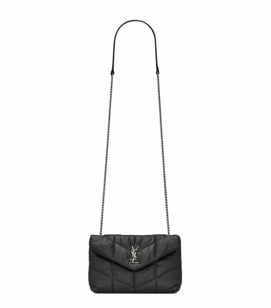 Women * | Buy Saint Laurent Toy Loulou Puffer Matelasse Mini Bag 1112 Mini Bags