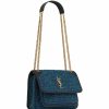 Women * | Flash Sale Saint Laurent Baby Niki Tweed Shoulder Bag 5172 Shoulder Bags