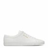 Women * | Outlet Saint Laurent Leather Andy Sneakers 9030 Low-Top Sneakers