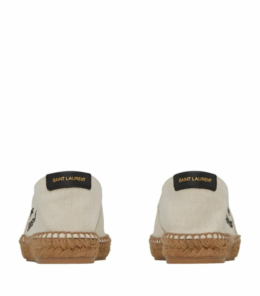 Men * | Promo Saint Laurent Monogram Espadrilles 9380 Smart Shoes