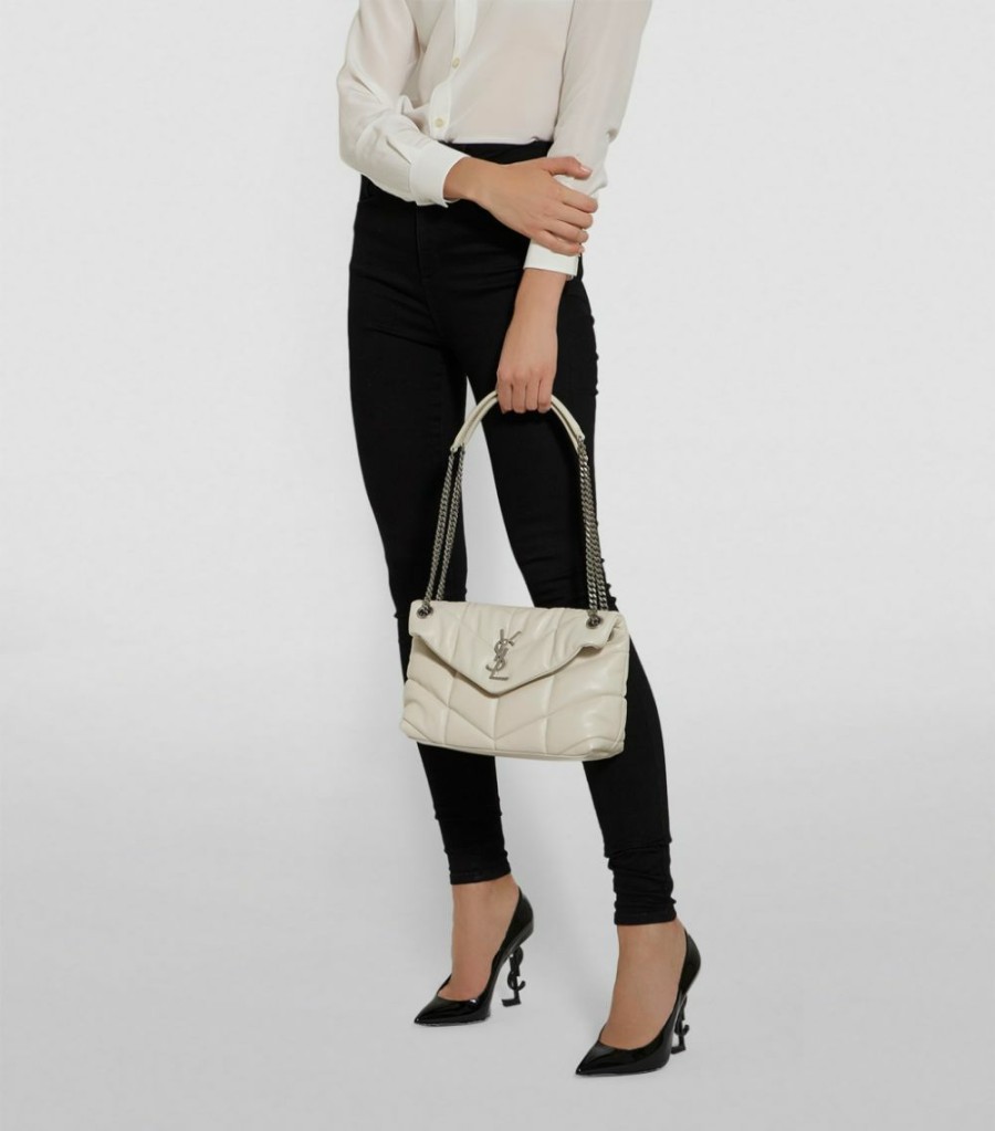 Women * | Top 10 Saint Laurent Small Loulou Puffer Matelasse Shoulder Bag 9207 Shoulder Bags