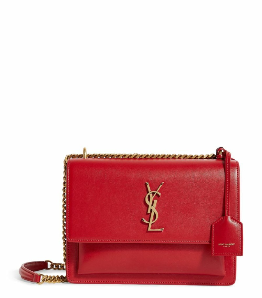 Women * | Discount Saint Laurent Medium Sunset Shoulder Bag 6805 Crossbody Bags