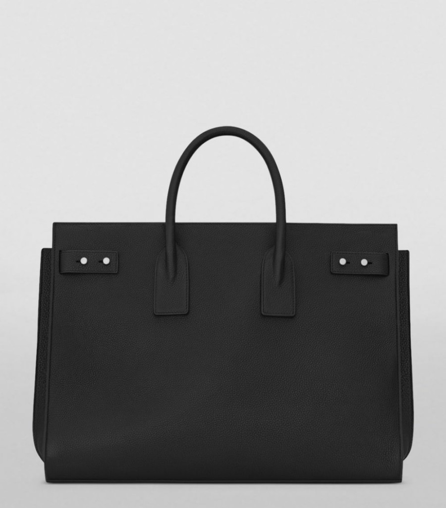 Men * | Cheapest Saint Laurent Sac De Jour Tote Bag 4147 Holdalls