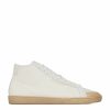 Men * | Best Sale Saint Laurent Leather Sl39 High-Top Sneakers 9026