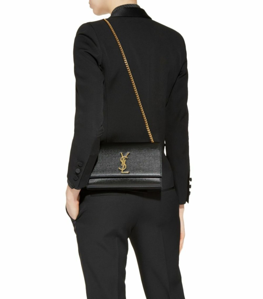 Women * | Best Reviews Of Saint Laurent Medium Kate Shoulder Bag 1000 Shoulder Bags