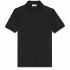 Men * | Buy Saint Laurent Cotton Polo Shirt 1000 Polo Shirts