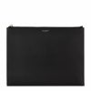 Men * | Brand New Saint Laurent Grained Leather Tablet Case 1000 Ipad & Tablet Accessories