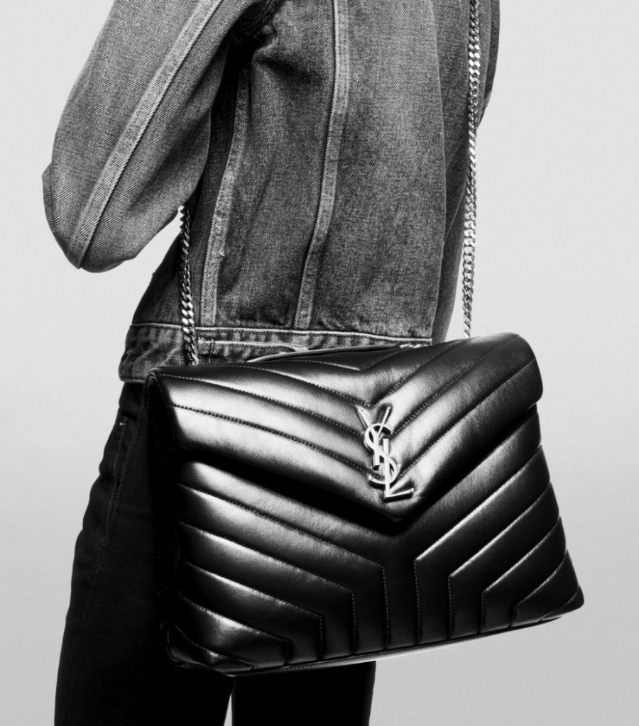 Women * | Flash Sale Saint Laurent Medium Loulou Shoulder Bag 4147 Shoulder Bags