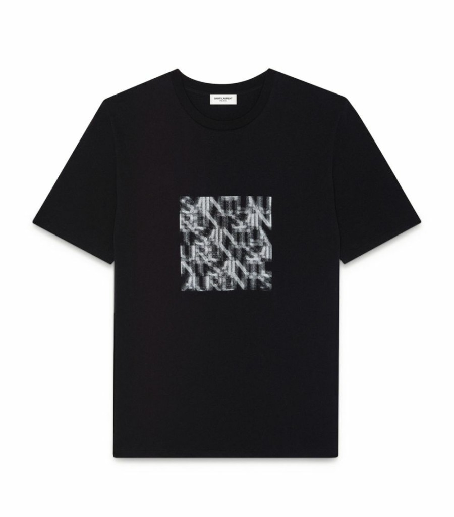 Men * | Best Pirce Saint Laurent Graphic T-Shirt 1095 Printed T-Shirts