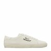 Men * | Best Deal Saint Laurent Canvas Court Classic Sl/06 Sneakers 9113 Low-Top Sneakers