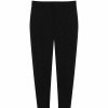 Women * | Hot Sale Saint Laurent Zip-Detail Tuxedo Trousers 1000 Tailored Trousers