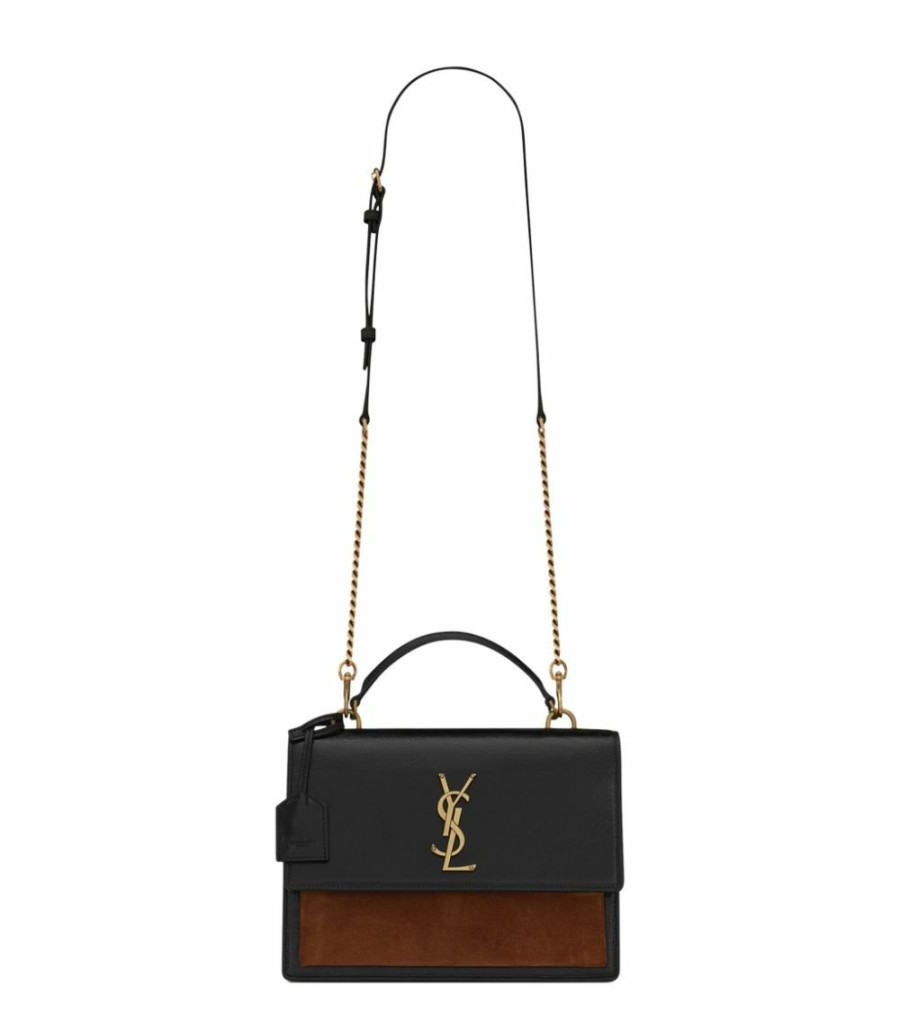 Women * | Cheap Saint Laurent Medium Sunset Shoulder Bag 1062 Shoulder Bags