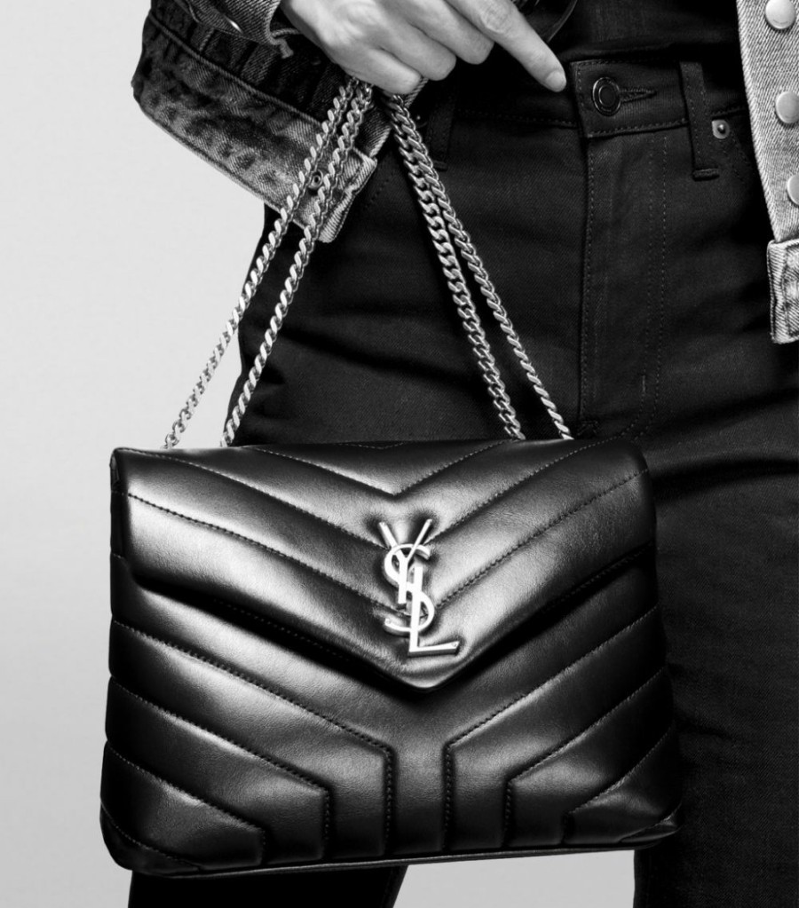 Women * | Best Reviews Of Saint Laurent Small Loulou Shoulder Bag 2516 Shoulder Bags