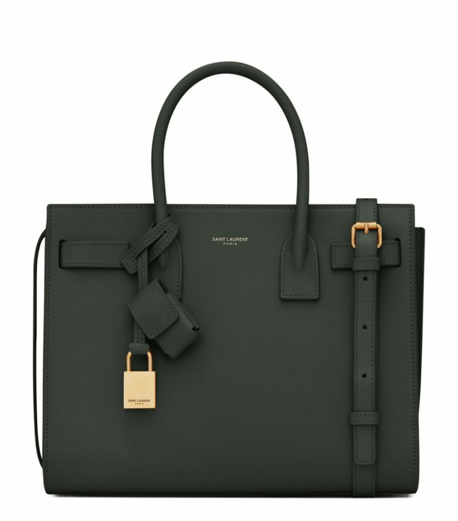 Women * | Best Deal Saint Laurent Baby Sac De Jour Tote Bag 3045 Tote Bags