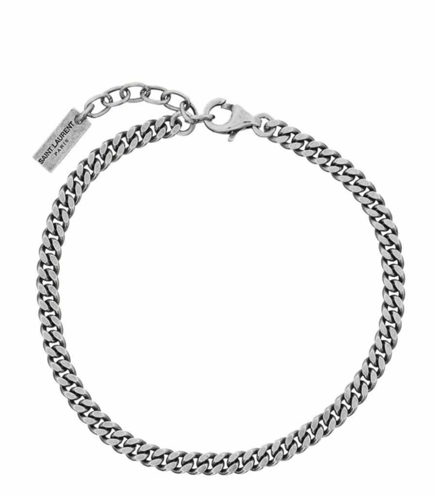 Jewellery & Watches * | Top 10 Saint Laurent Flat-Curb Chain Necklace 8142 Necklaces