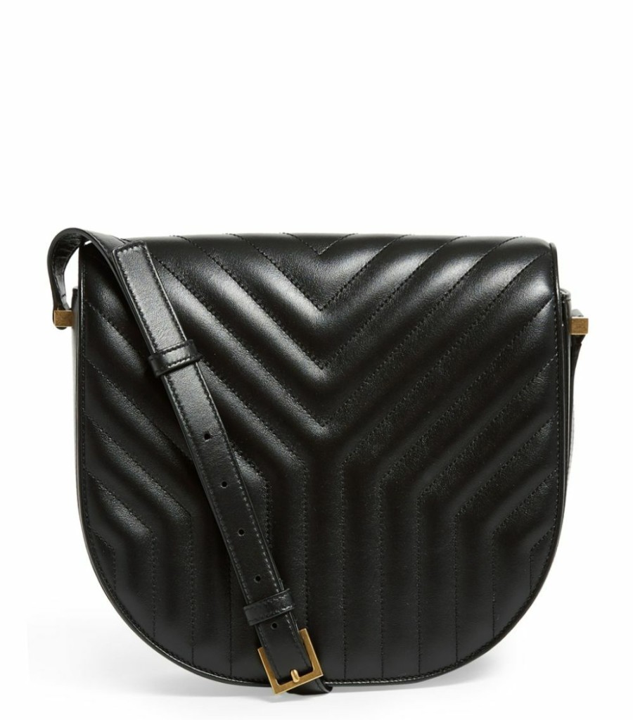 Women * | Coupon Saint Laurent Medium Joan Matelasse Satchel 1000 Crossbody Bags