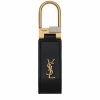 Jewellery & Watches * | Brand New Saint Laurent Leather Monogram Keychain 1000 Rings