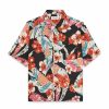 Men * | Buy Saint Laurent Hawaiian Shirt 9755 Casual Shirts