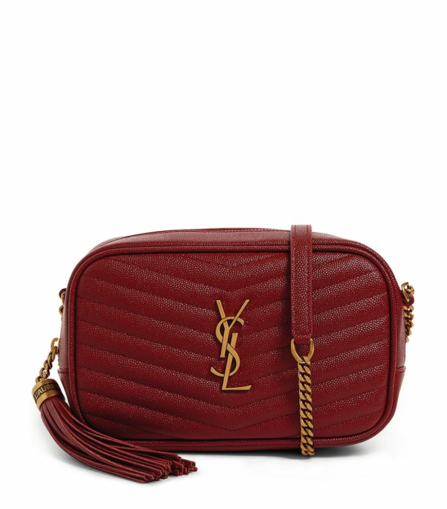 Women * | Budget Saint Laurent Mini Lou Matelasse Camera Bag 6008 Crossbody Bags