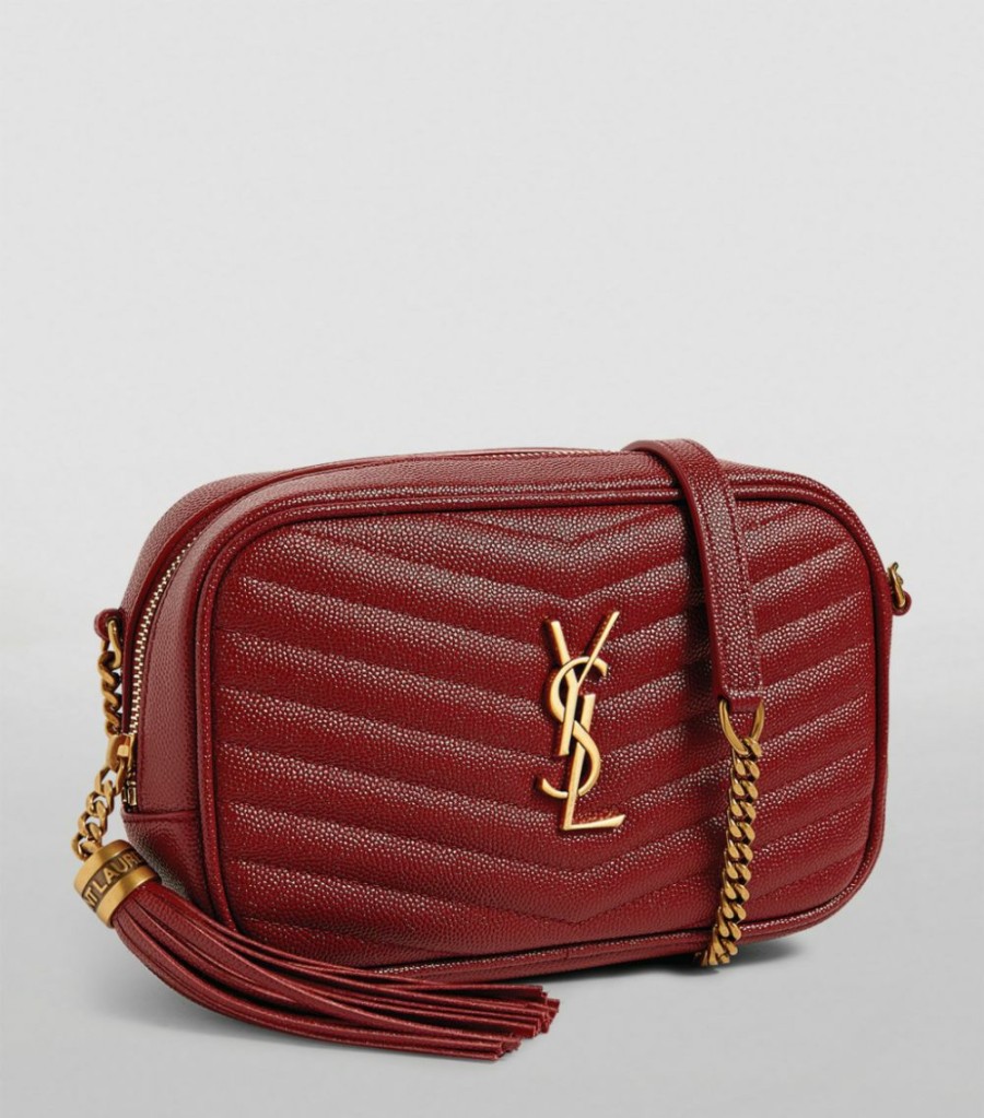 Women * | Budget Saint Laurent Mini Lou Matelasse Camera Bag 6008 Crossbody Bags