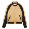 Men * | Top 10 Saint Laurent Quilted Bomber Jacket 8045 Bomber Jackets