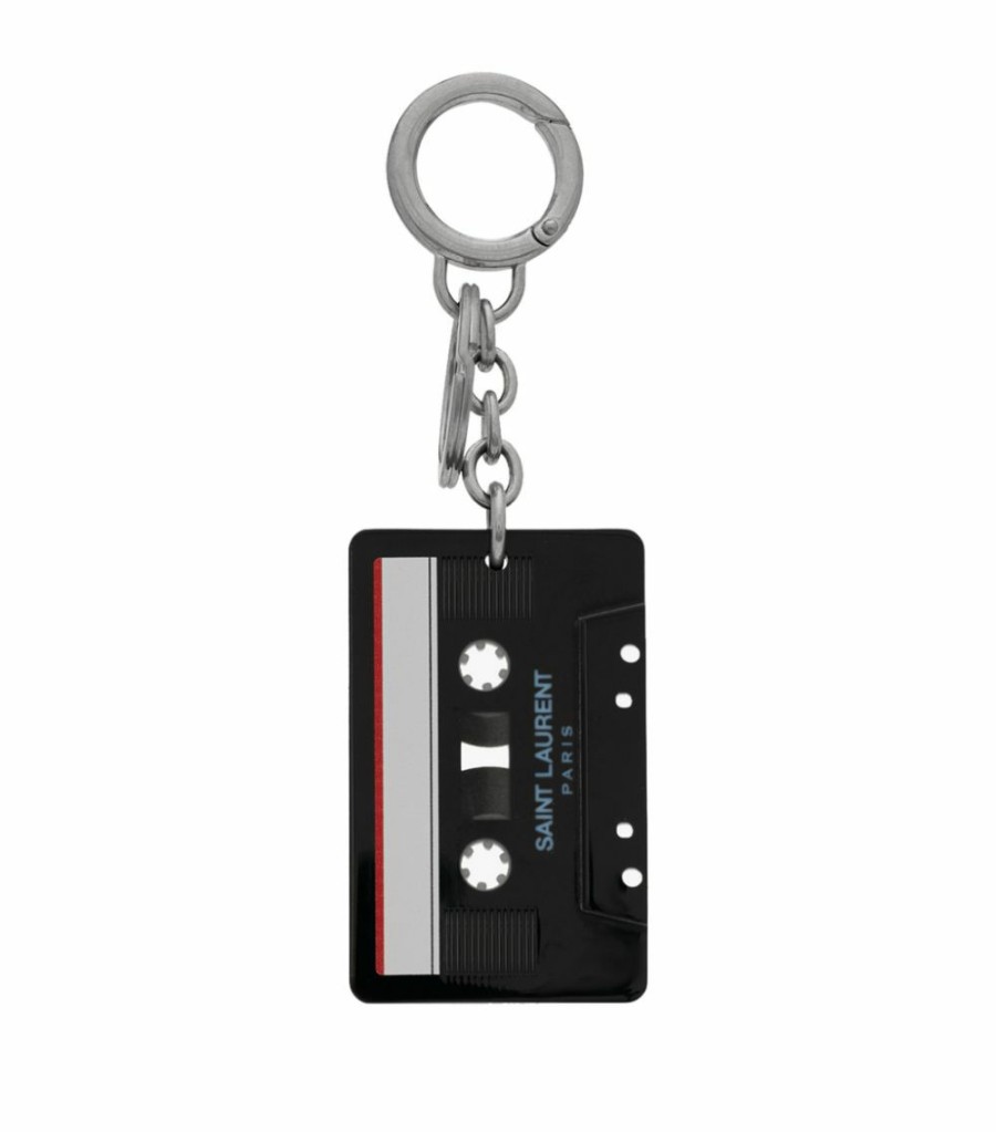 Jewellery & Watches * | Flash Sale Saint Laurent Cassette Keychain 1009 Rings