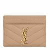 Women * | Discount Saint Laurent Joan Matelasse Card Holder 2721 Card Holders