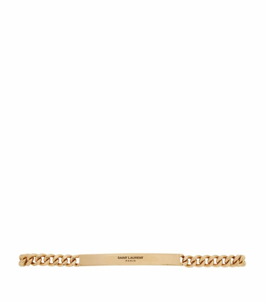 Jewellery & Watches * | Best Reviews Of Saint Laurent Curb Chain Bracelet 8030 Bracelets