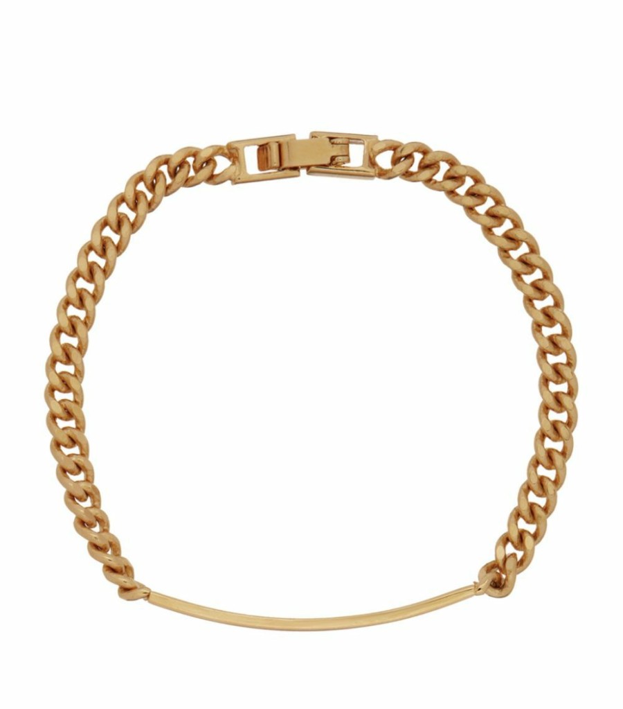 Jewellery & Watches * | Best Reviews Of Saint Laurent Curb Chain Bracelet 8030 Bracelets