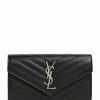 Women * | Best Sale Monogram Saint Laurent Matelasse Large Flap Wallet 1000 Wallets