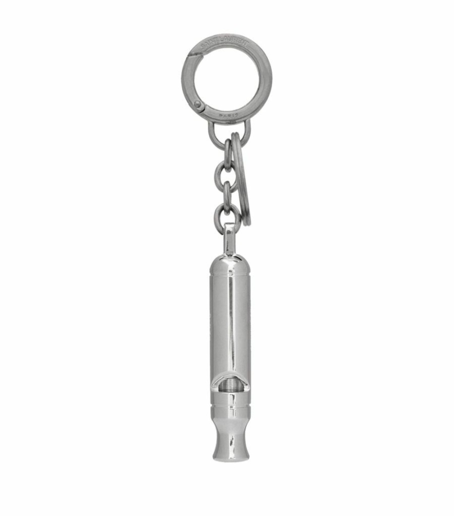 Jewellery & Watches * | Brand New Saint Laurent Whistle Keychain 8102 Rings