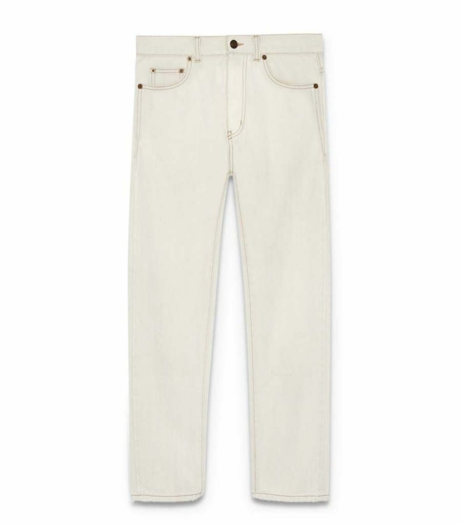 Men * | New Saint Laurent Carrot Jeans 9029 Straight Jeans