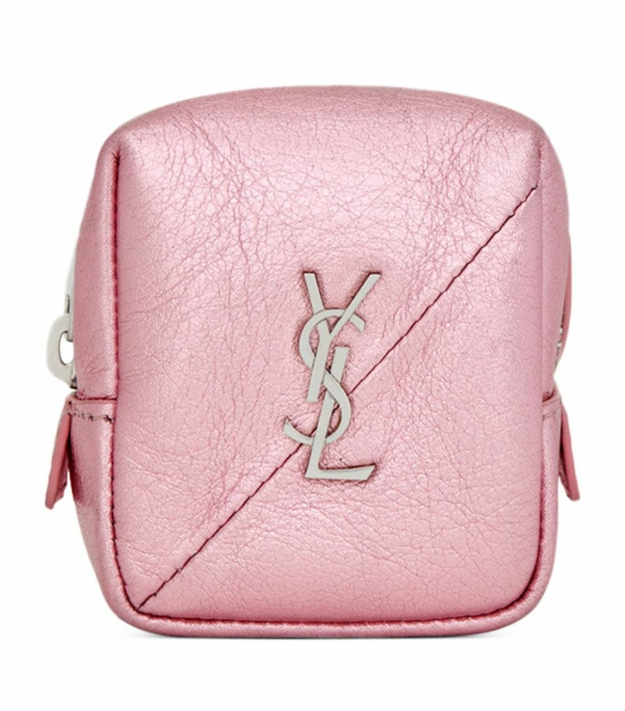 Women * | Top 10 Saint Laurent Jamie Cube Charm Purse 5632 Purses