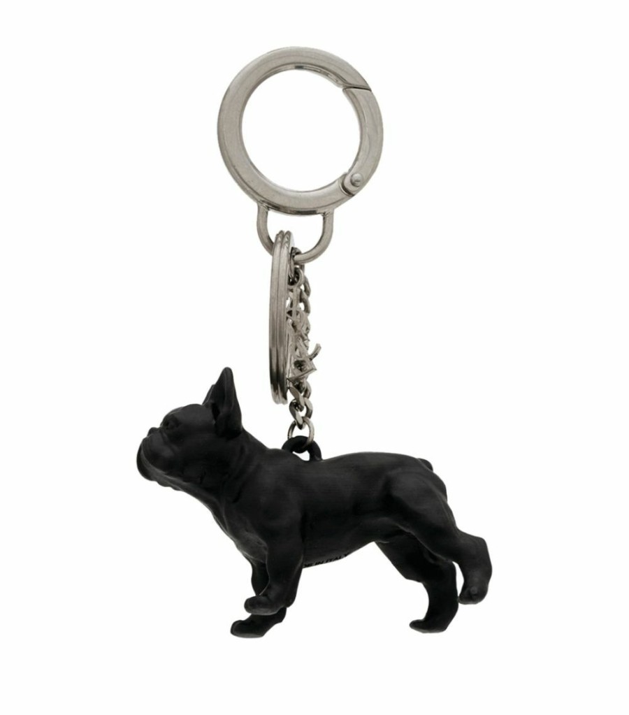 Jewellery & Watches * | Flash Sale Saint Laurent Bulldog Keychain 1009 Rings