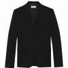 Men * | Promo Saint Laurent Wool Single-Breasted Jacket 1000 Blazers