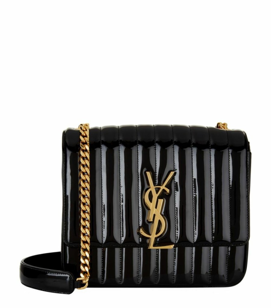 Women * | Coupon Saint Laurent Large Vicky Shoulder Bag 1000 Shoulder Bags